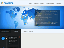 Tablet Screenshot of hungama.org